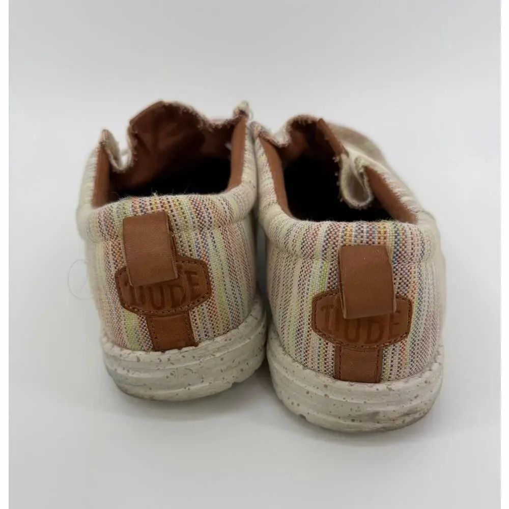 Hey Dude multicolor striped shoes (11)